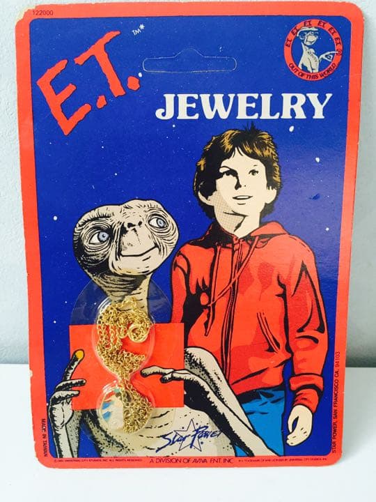 レア E.T. ネックレス バッジ セット 未使用