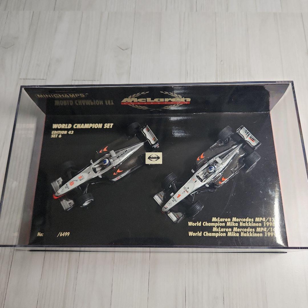 1/43 マクラーレンMP4/13 MP4/14 ワールドチャンピオンセット
