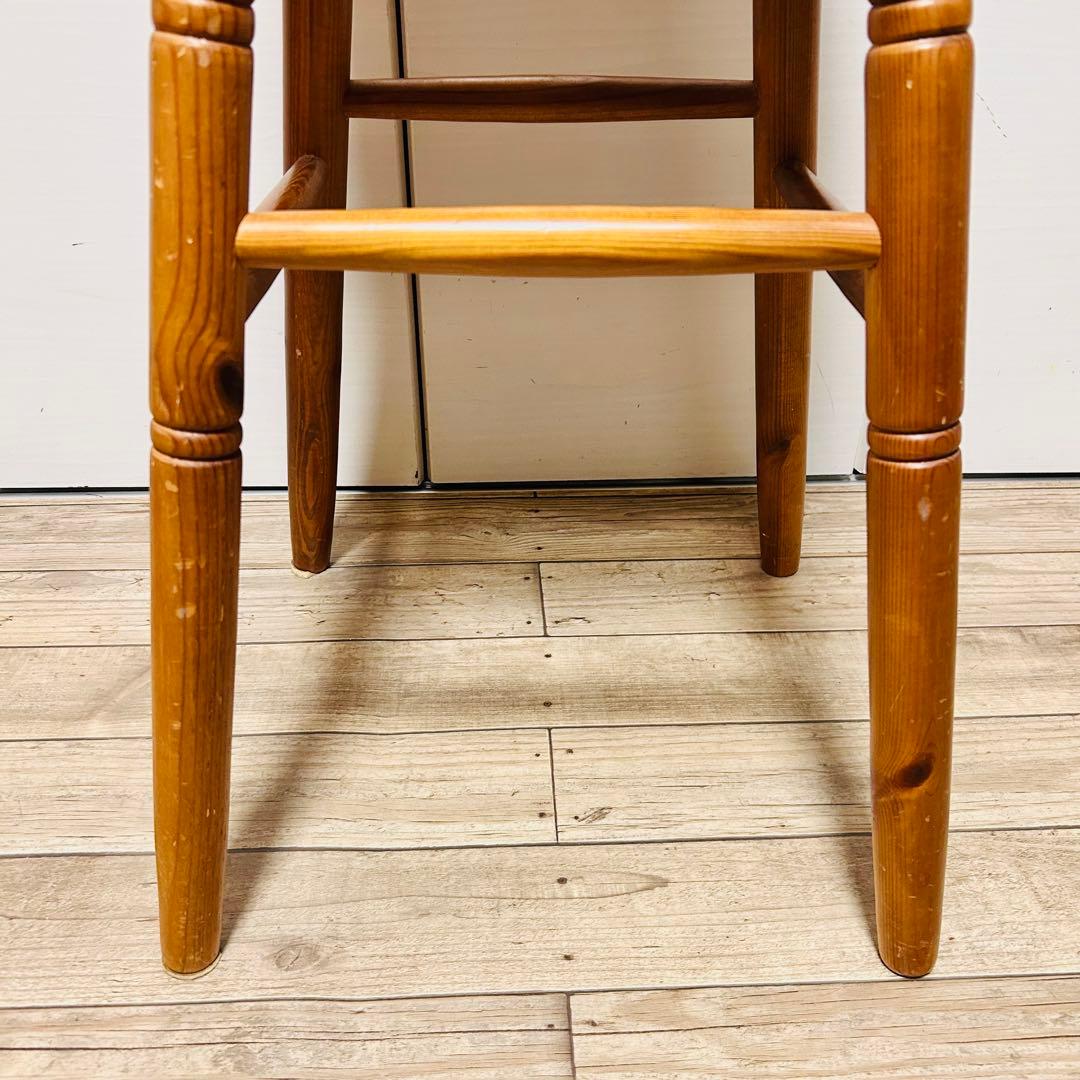 【英国製】アンティーク ハイスツール