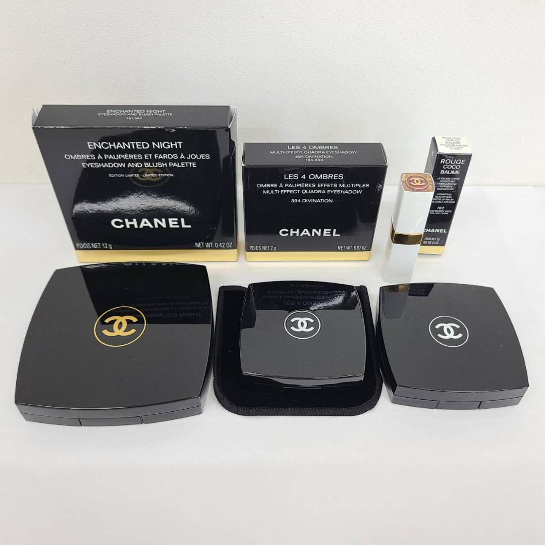 CHANEL シャネル チーク アイシャドウ リップ 4点SET 中古 現状品