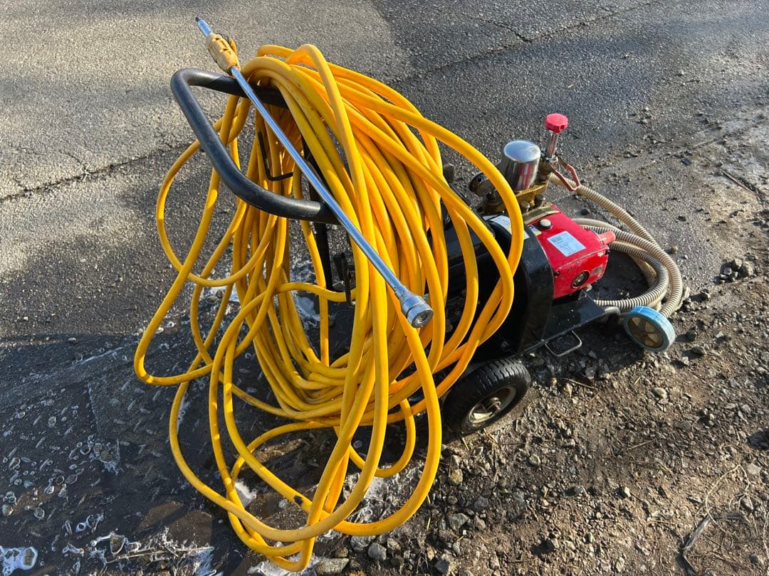 宮崎　工進　エンジン式洗浄動噴　高圧洗浄機 動噴　4馬力 DM-30 動力噴霧機