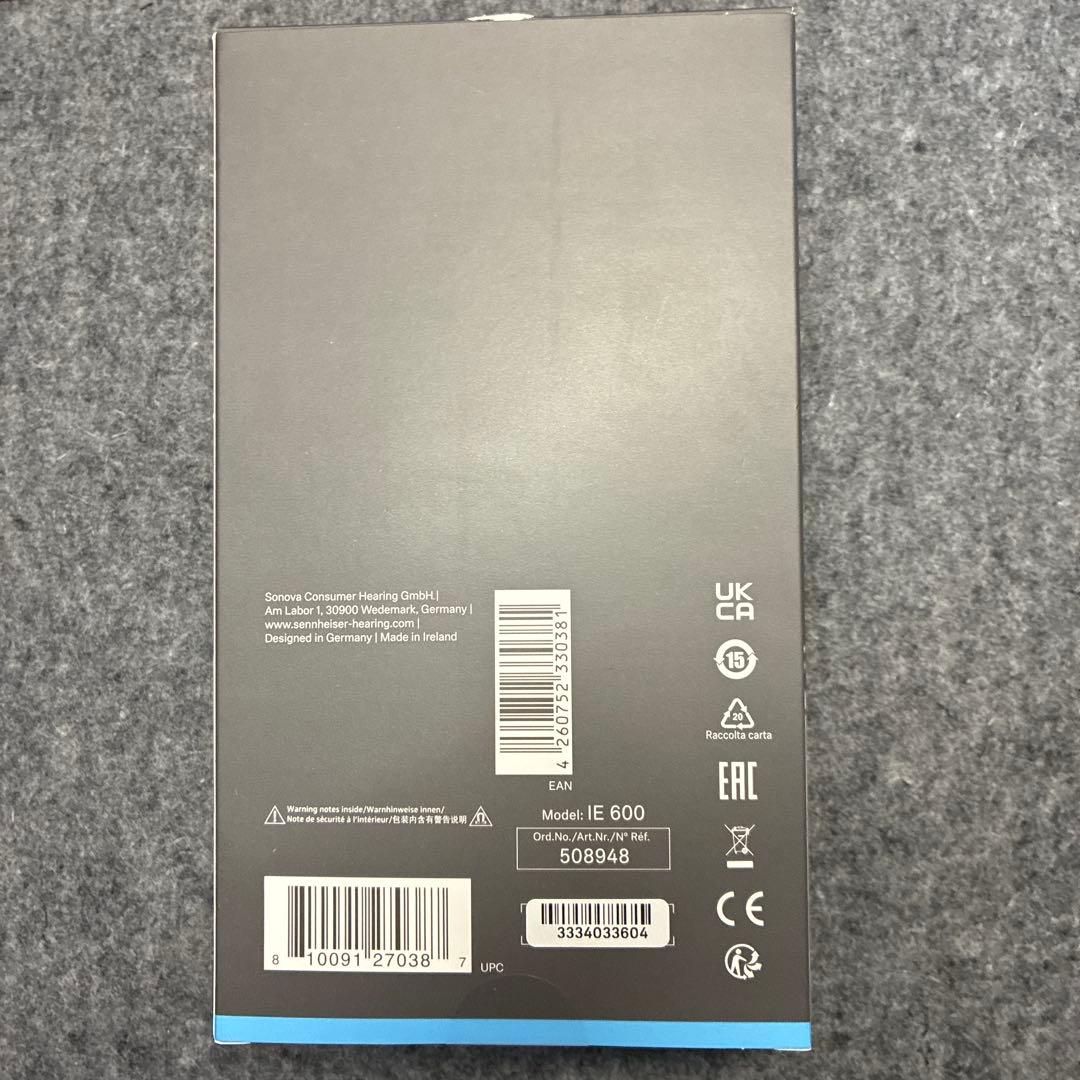 美品　SENNHEISER ゼンハイザー IE600