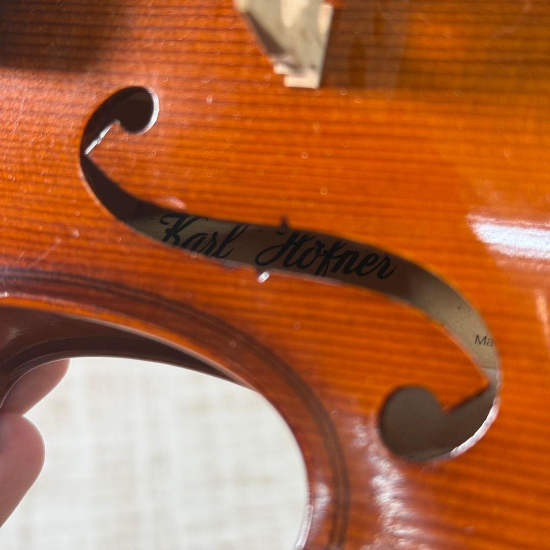 Karl Hofner バイオリン カールヘフナー #66 1/2 ケース付き