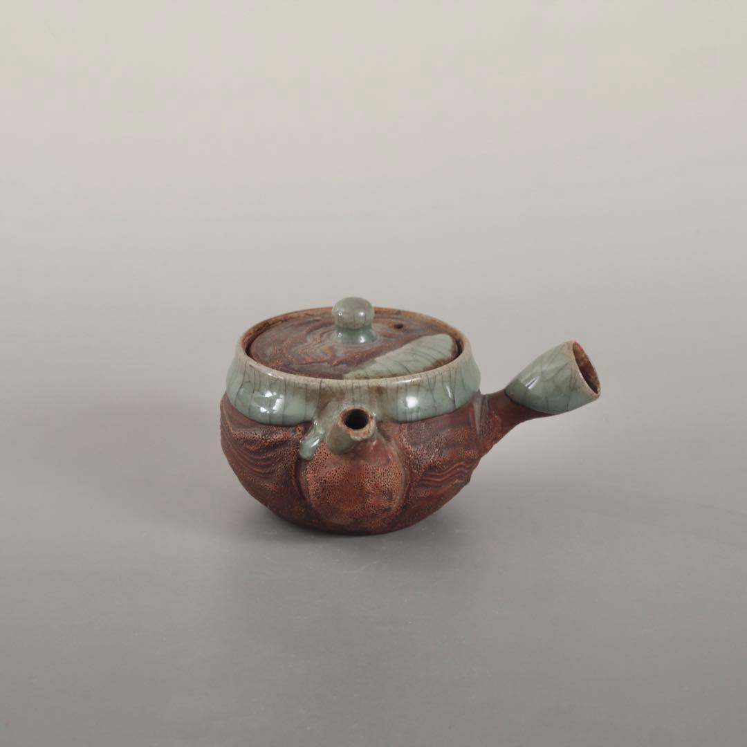 古作 大堀相馬焼 急須 煎茶道具 古美術 古道具 アンティーク