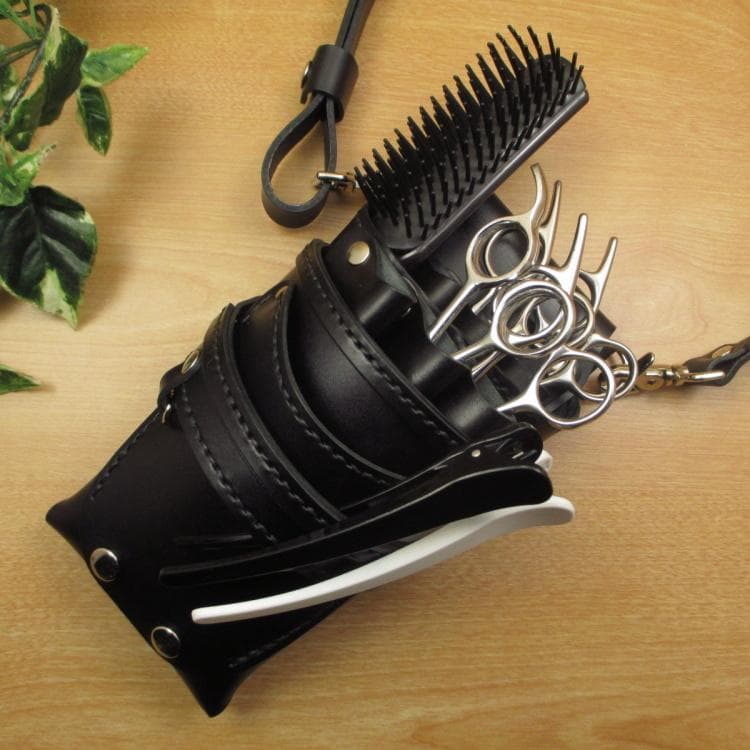 ★特別価格★　オールブラック　６丁差し　革ベルト付　SCYL-223/CKA