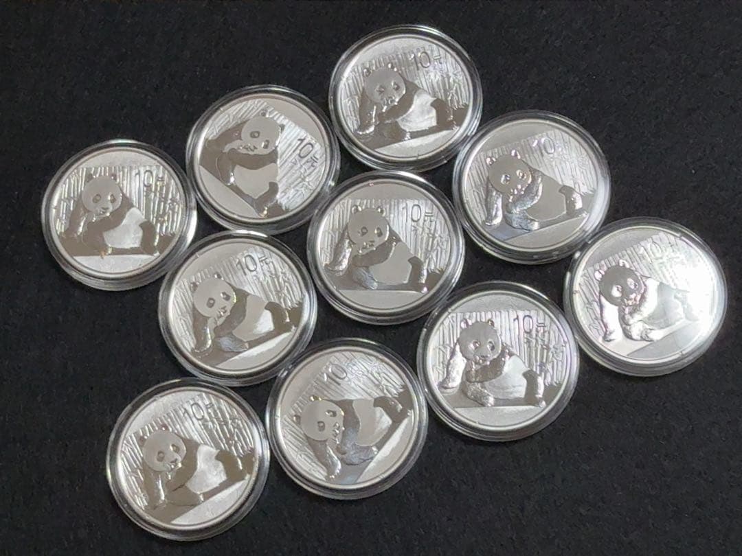 招き猫本舗様 2015年 パンダ10枚