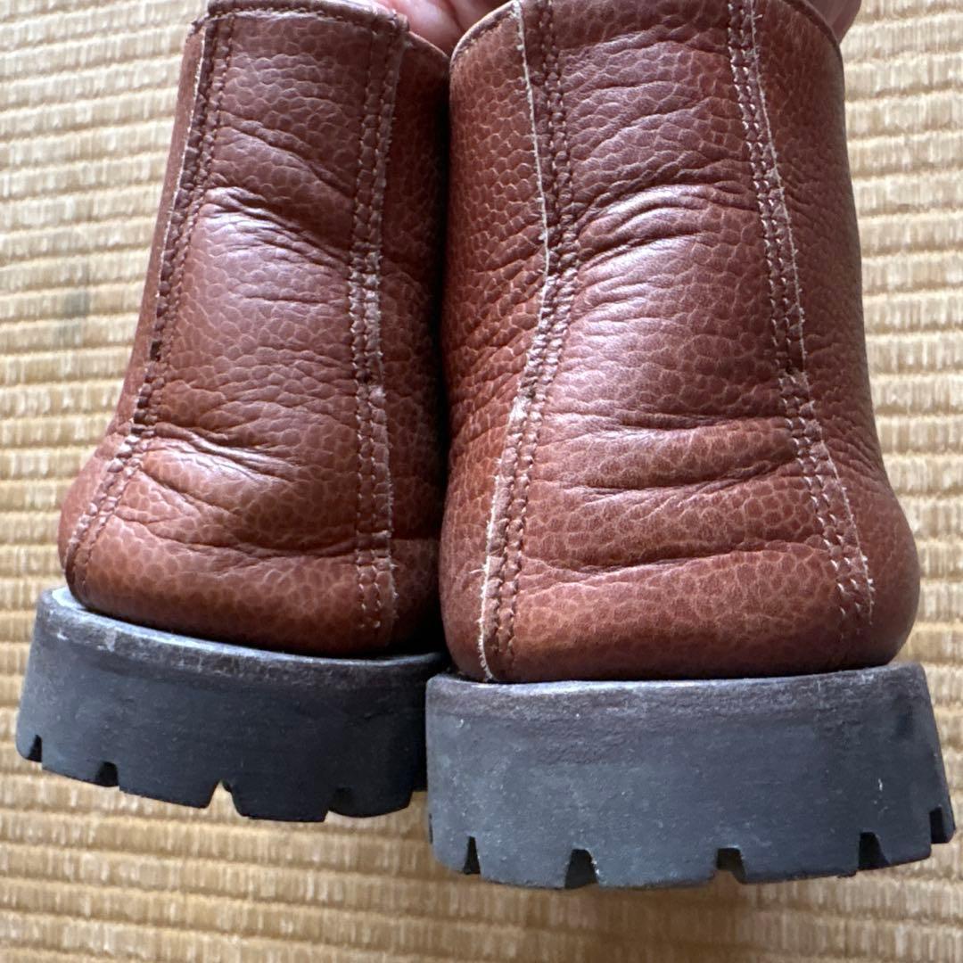 ラッセルモカシン　7 1/2 D ストラップベルト　レザー　 チャッカブーツ