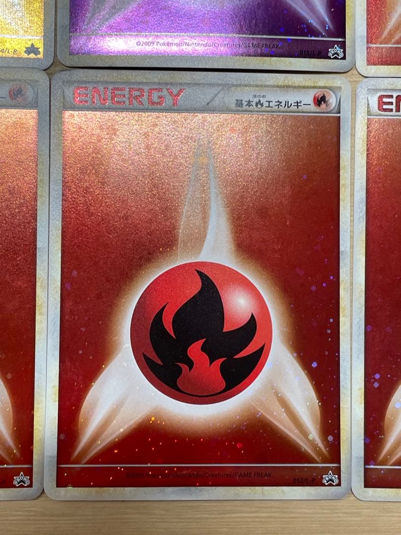 基本エネルギー l-p 雷 超 炎 レジェンド プロモ ブリザード 計6枚