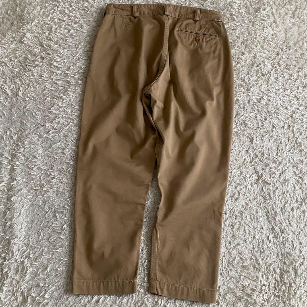 美品/L orSlow BILLY JEAN オアスロウ 2タック トラウザーズ