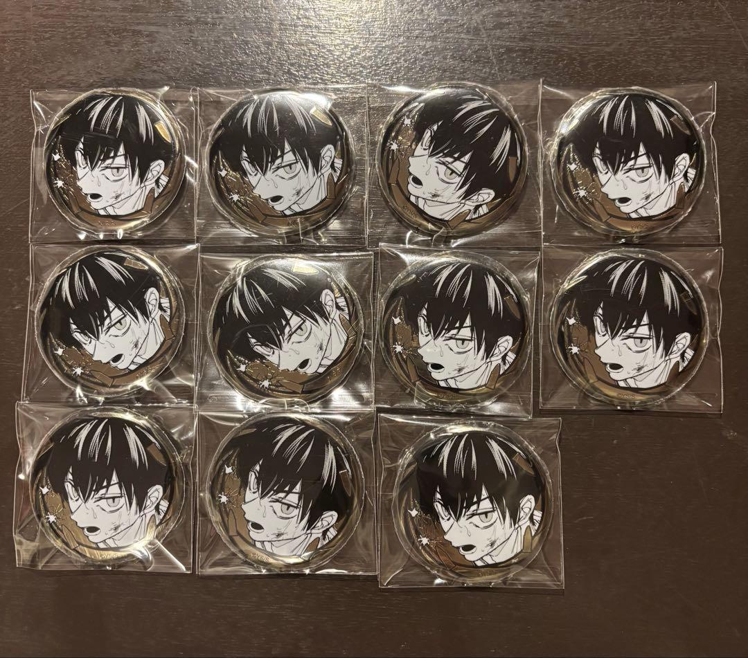 サカモトデイズ 四ツ村周 ゴールデン缶バッジ