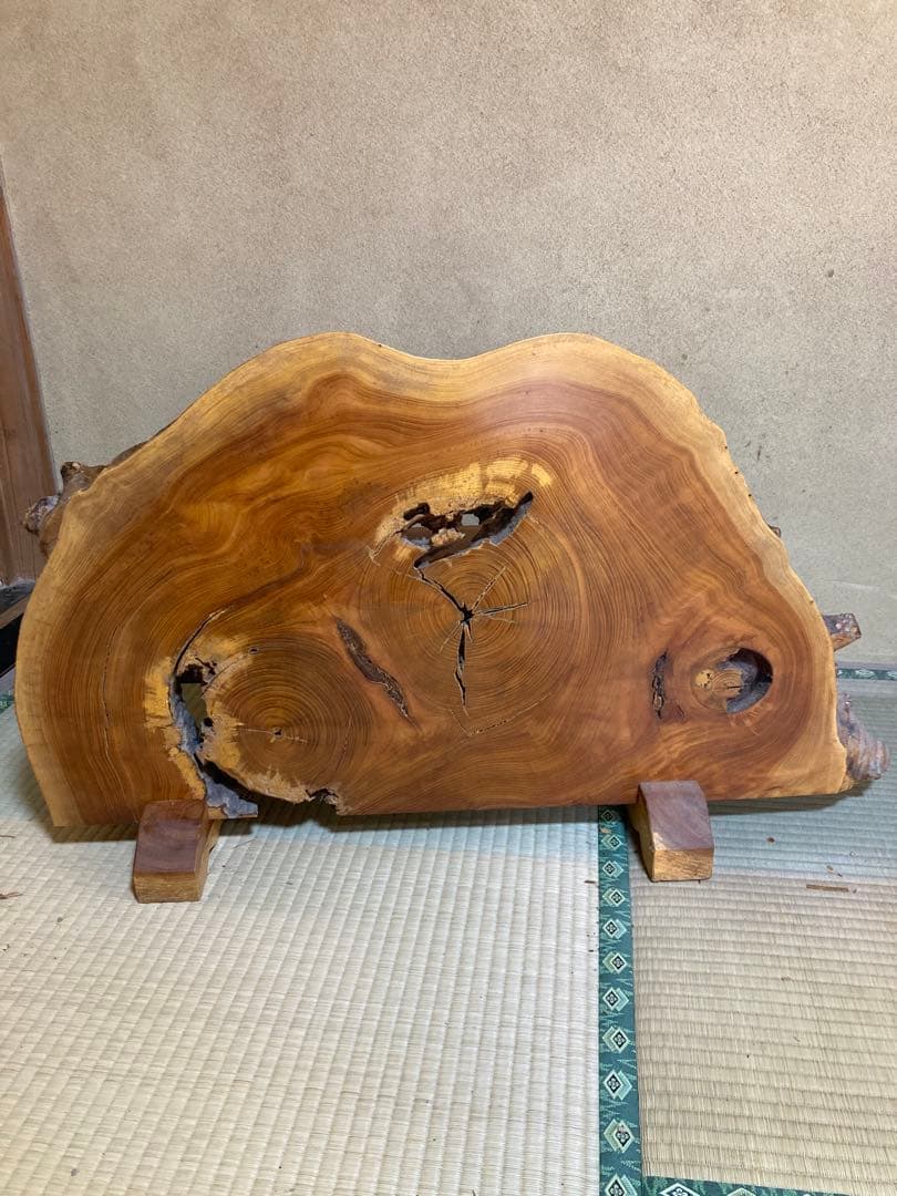 天然木　置物　棚