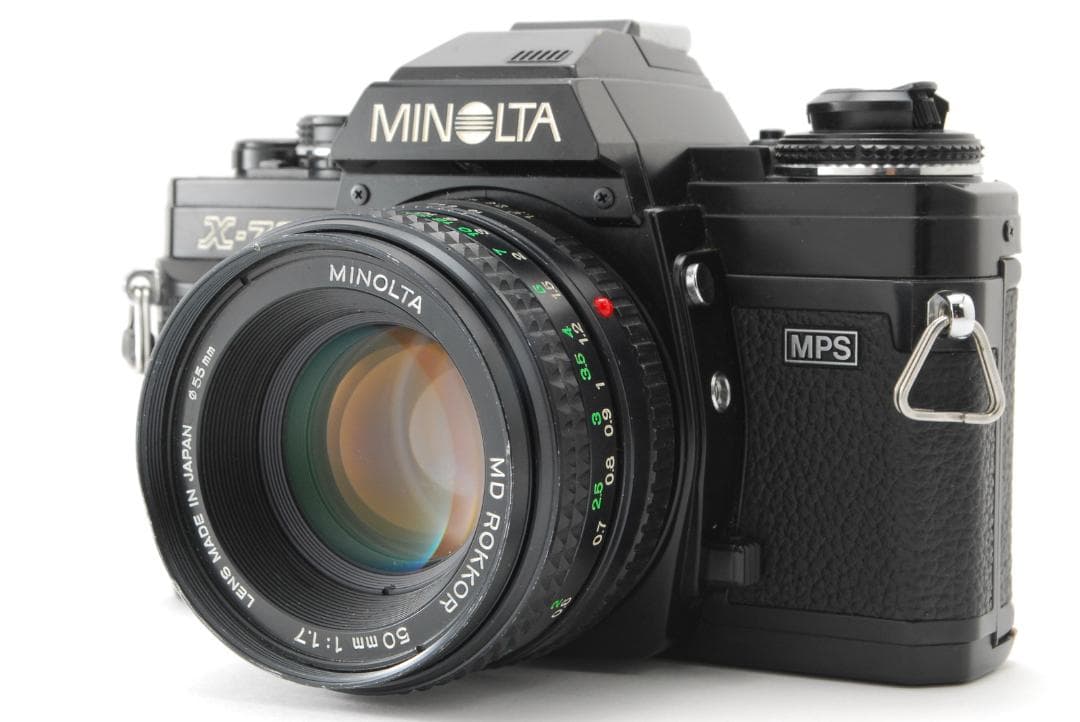 フィルムカメラ MINOLTA X-700 + MD ROKKOR 50mm F1.7