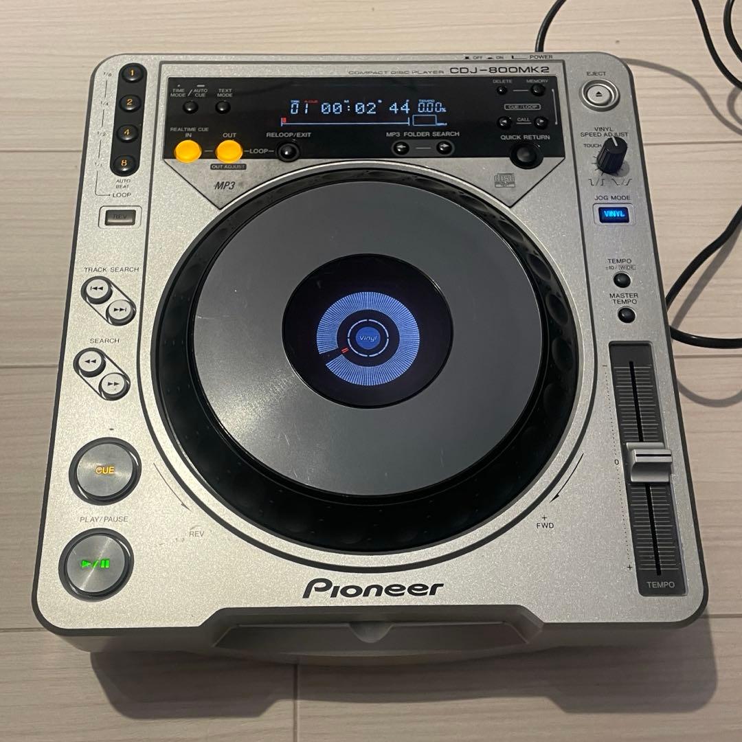 DJ機材 Pioneer CDJ-800MK2