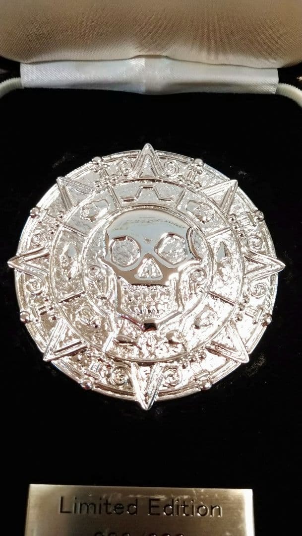 限定品！　パイレーツオブカリビアン　純銀　メダル　900個限定！