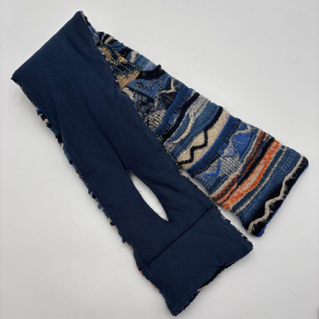 極美品 キャピタル BORO GAUDY KESAマフラー マルチカラー