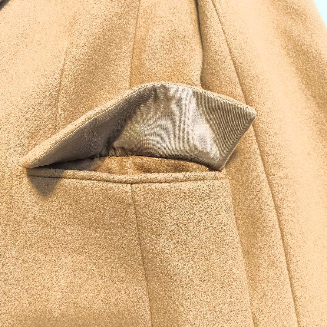 極美品✨マッキントッシュフィロソフィー チェスターコート 裏地ストライプ 近年