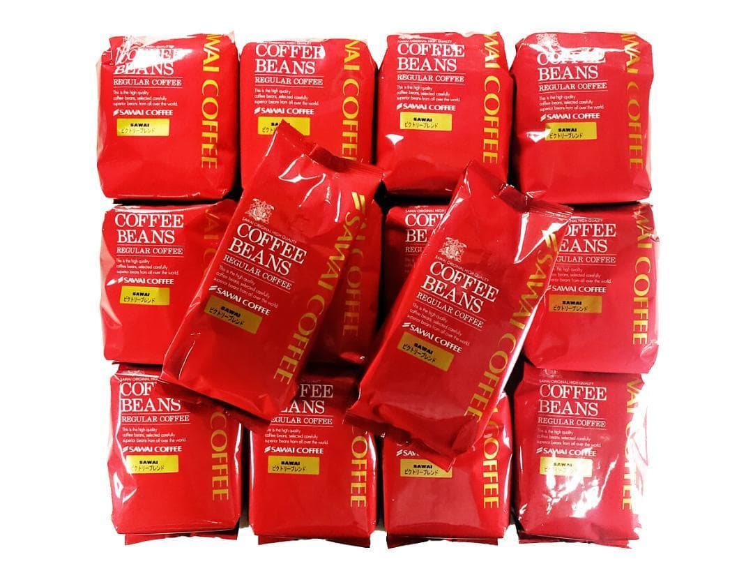 【新品・14袋】澤井珈琲 ビクトリーブレンド 約700杯分 豆のまま 珈琲 焙煎