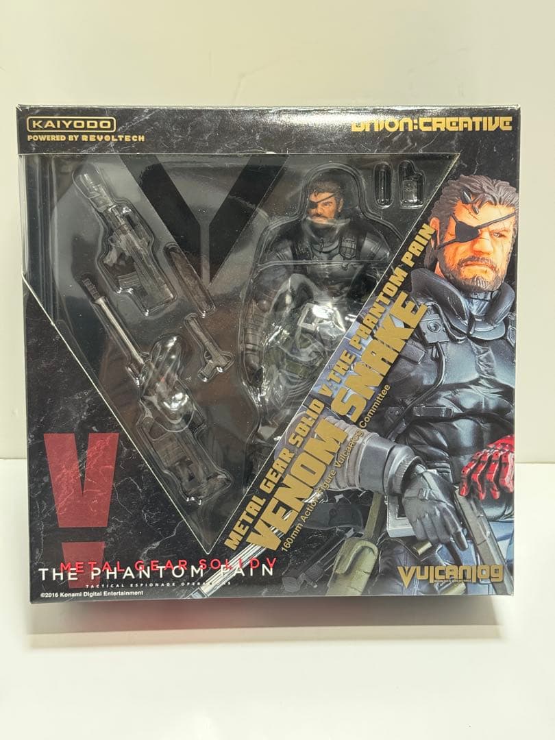 海洋堂 ヴァルカンログ メタルギアソリッド5 ヴェノム・スネーク