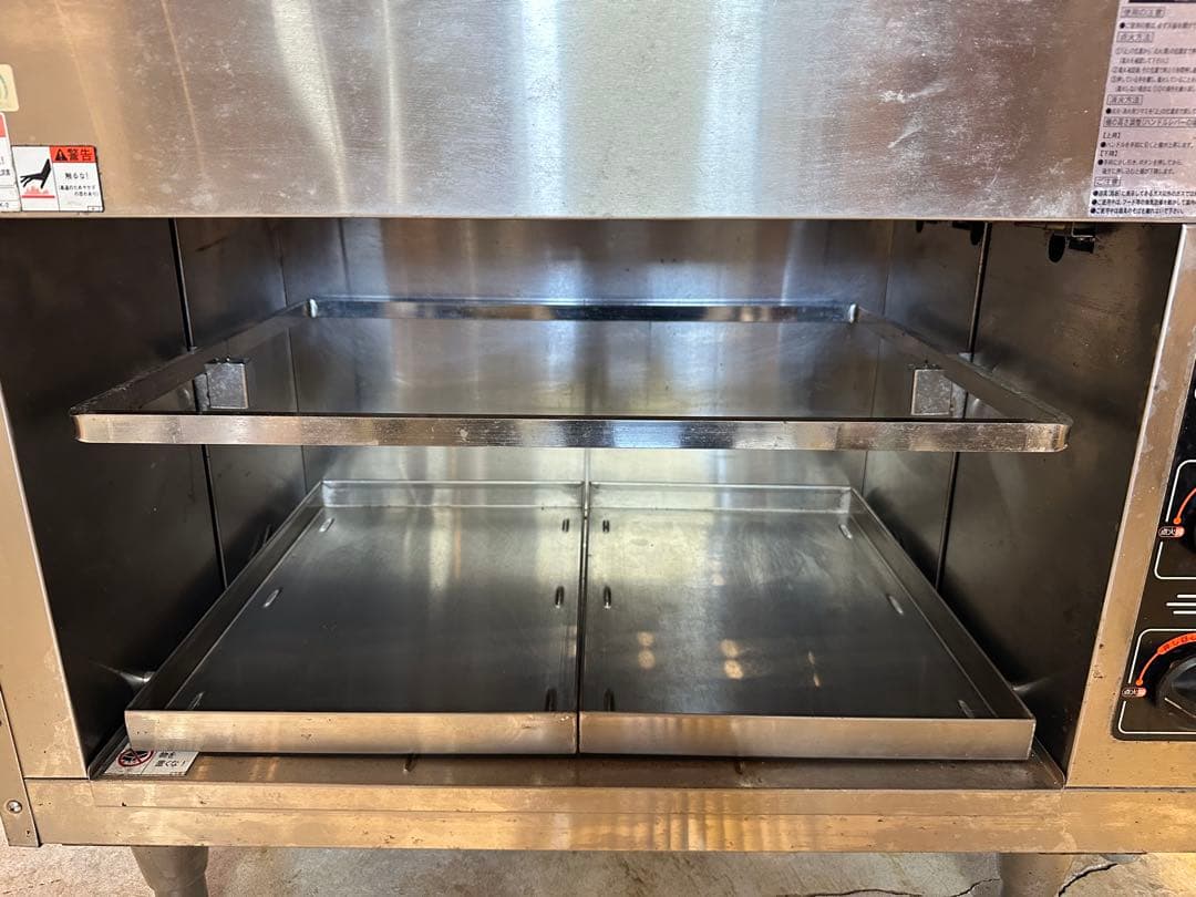 カ*イ様 美品 マルゼン 上火式焼物器 スピードグリラー 赤外線バーナー グリラ