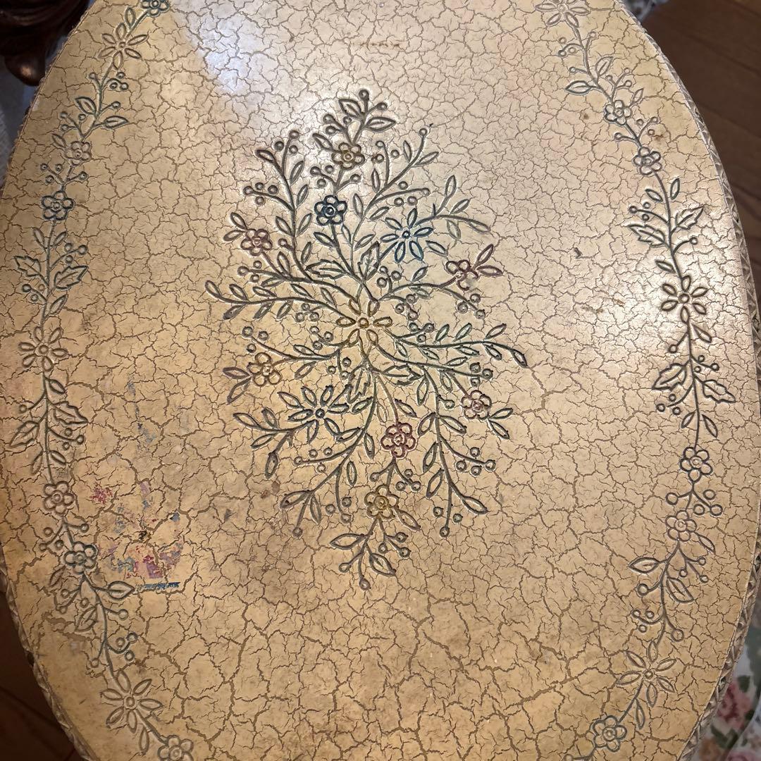 エンジェル❣️アンティーク風 コンソール❣️彫刻付き