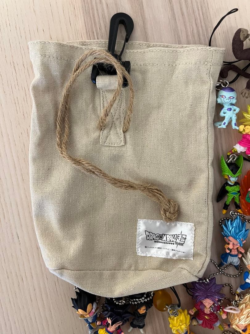 ドラゴンボール ストラップ 42個セットと仙豆の袋