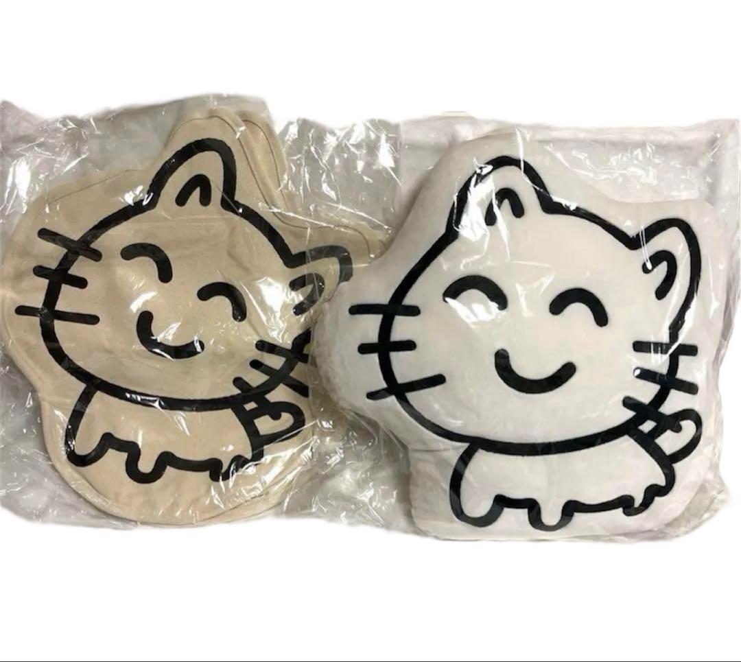 なるせねこ　クッション　トートバッグ　セット