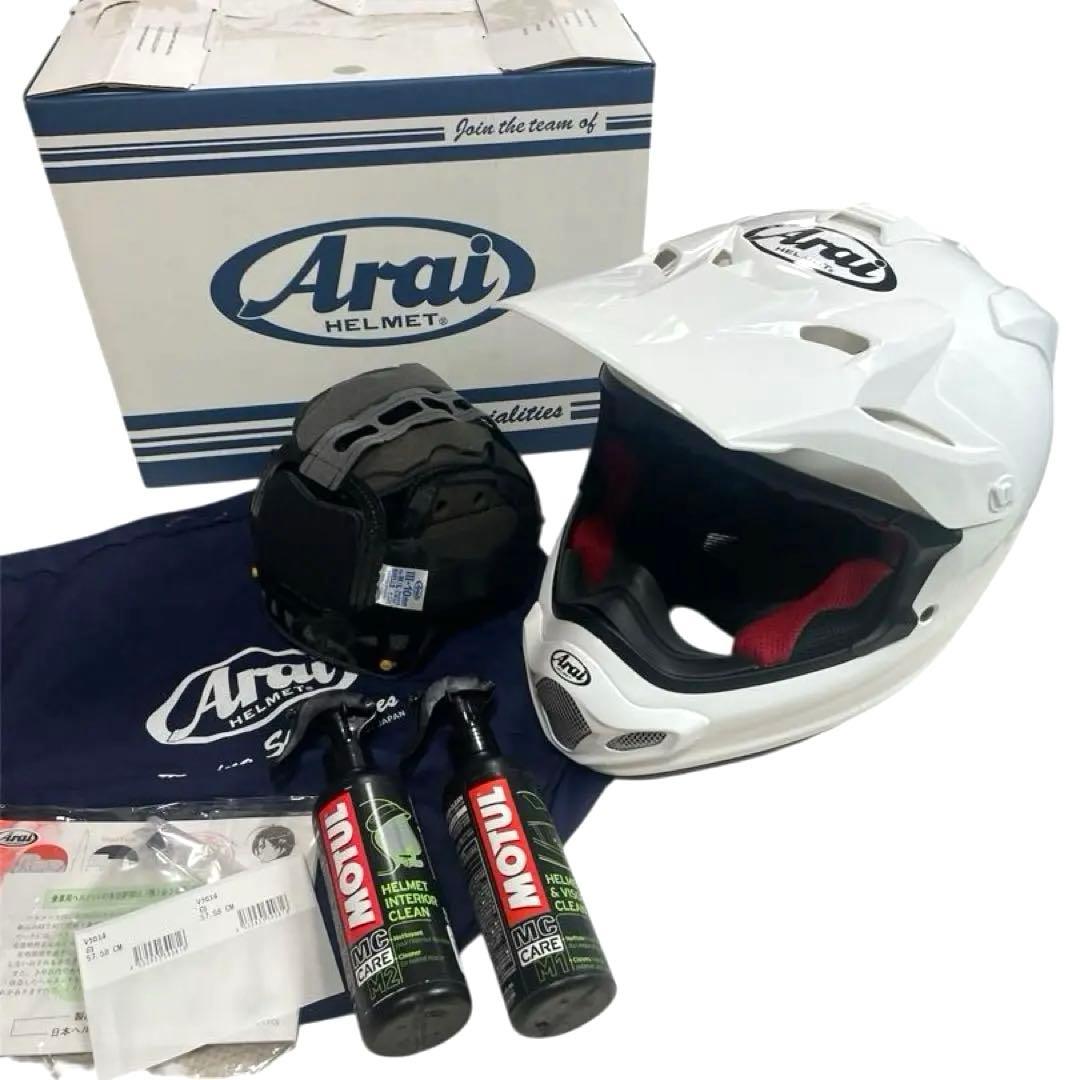 Arai V-CROSS4 VX-IV フルフェイスヘルメット ホワイト