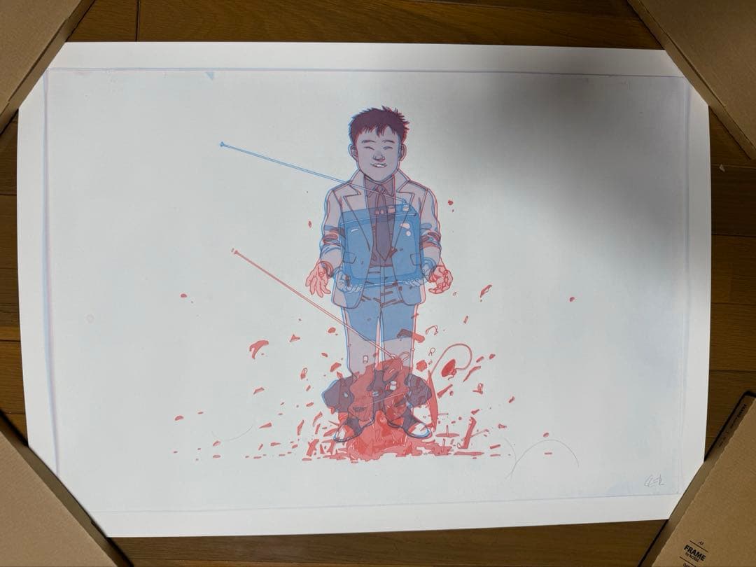 大友克洋　原画展　ポスター　セット