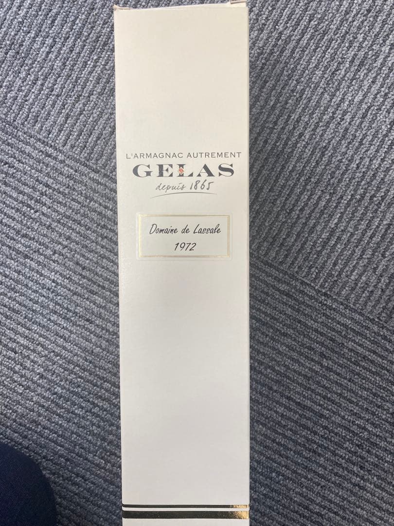 GELAS Bas Armagnac 1972年産 箱付き　ブランデー