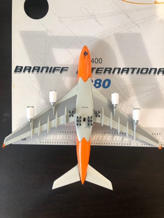 航空機・ヘリコプター Jet-X 1/400 JX053 A380QC BRANIFF