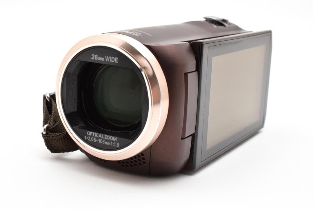 【美品】Panasonic ビデオカメラ HC-V550M　ブラウン　動作確認済