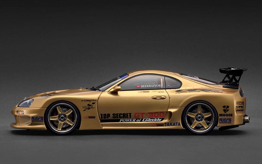 限定80台 TOPSECRET GT300スープラwith Mr.Nagata