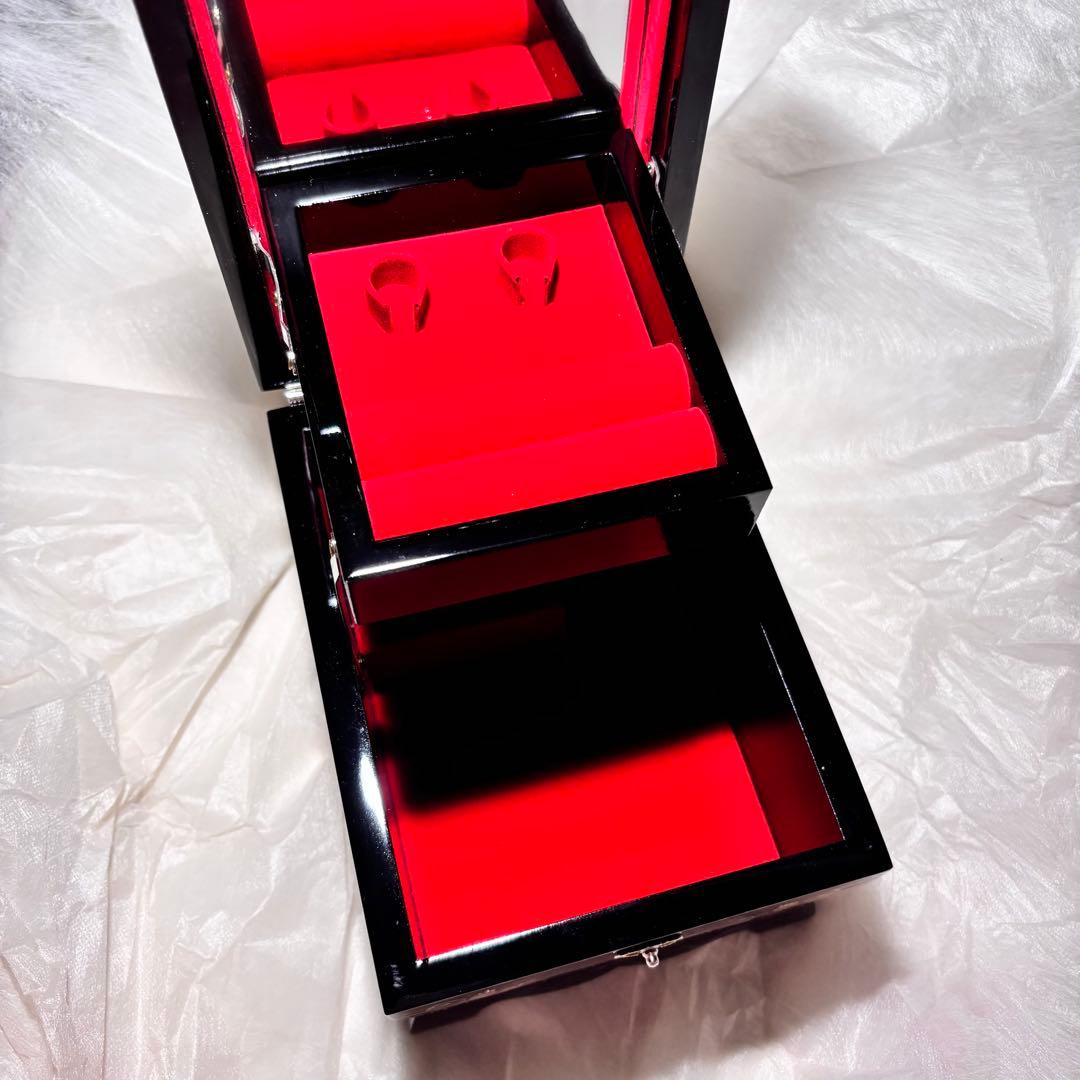 ジュエリーボックス　漆器　マザーオブパール