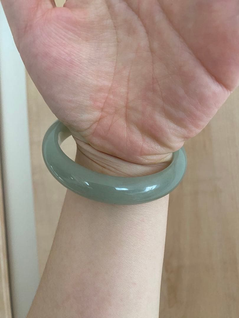 和田玉ほーたん玉ブレスレット、60mm、特別限定価格