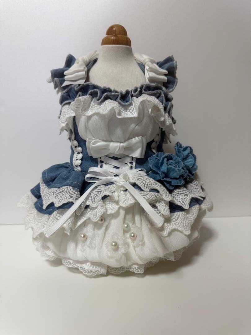 クレワン　デニムドレス　ワンピース　SSサイズ