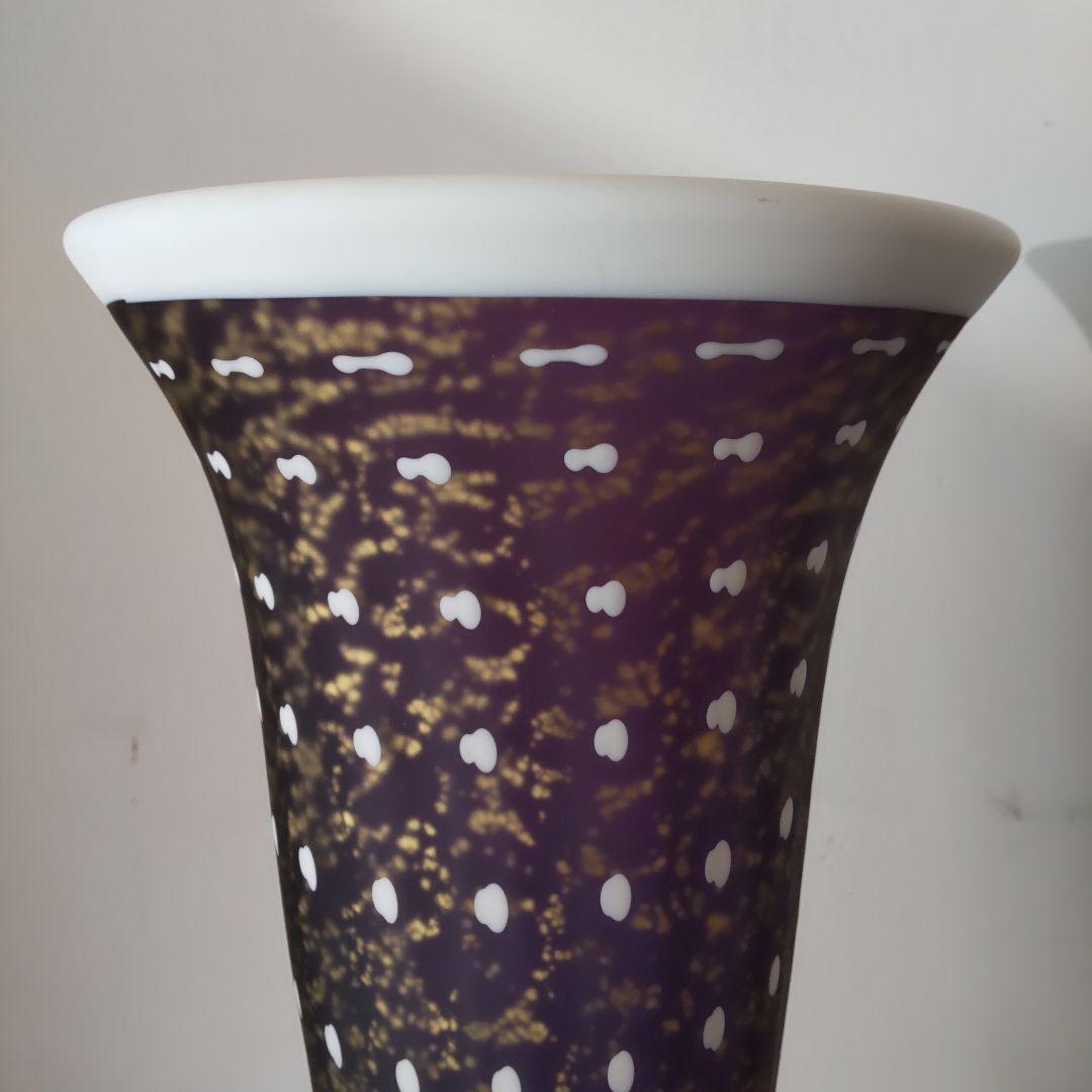 モダンデザイン　51cm　大型花器　フラワーベース　華道