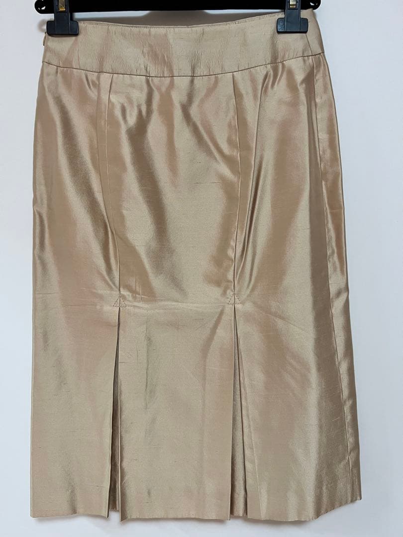 ALEXANDER McQUEEN タイトスカート 38 ベージュ