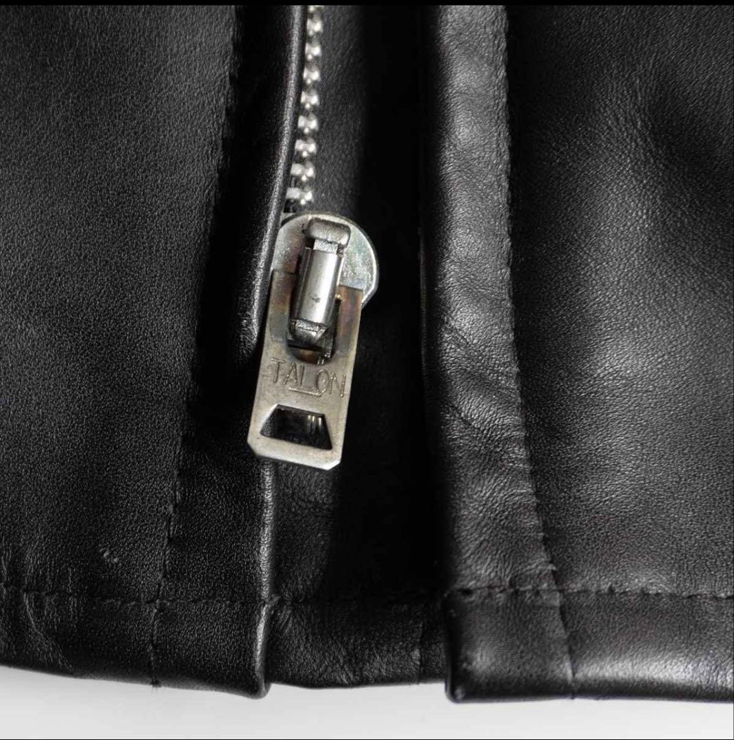 【美品】schott641 シングルライダース　42