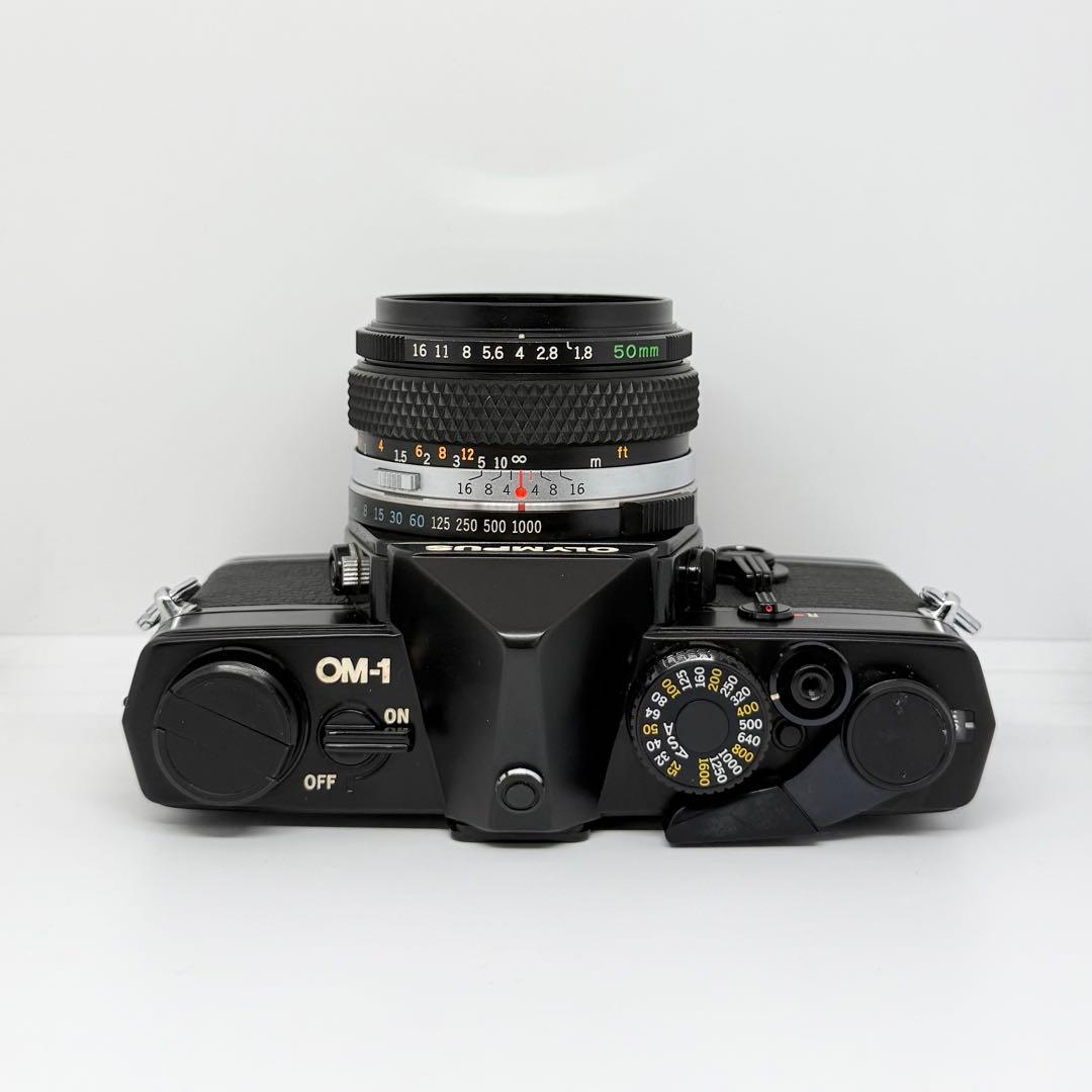 【完動品】OLYMPUS OM-1 一眼レフ フィルムカメラ 動作確認済み