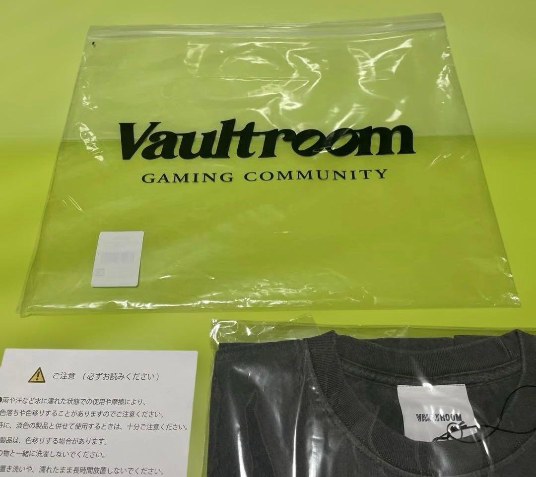 アレ付　未着用　限定YOASOBI×vaultroom Tシャツ L チャコール