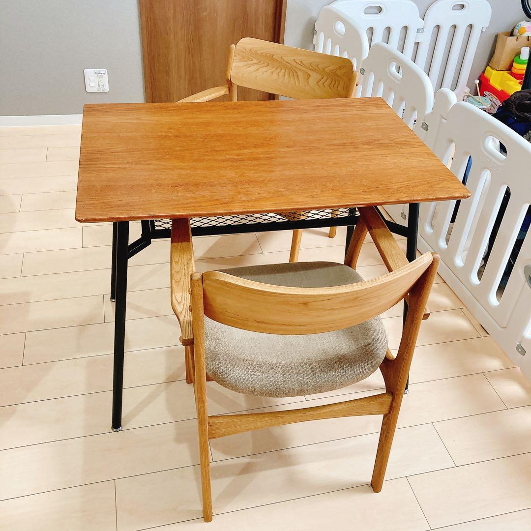 ニコアンド　木製ダイニングテーブル （テーブルのみです！椅子は別で出品中です）
