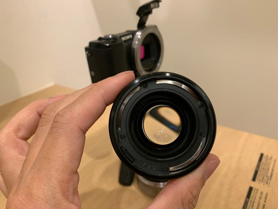 Vlog Camera Sony α5000ミラーレス+レンズ+ 広角レンズ