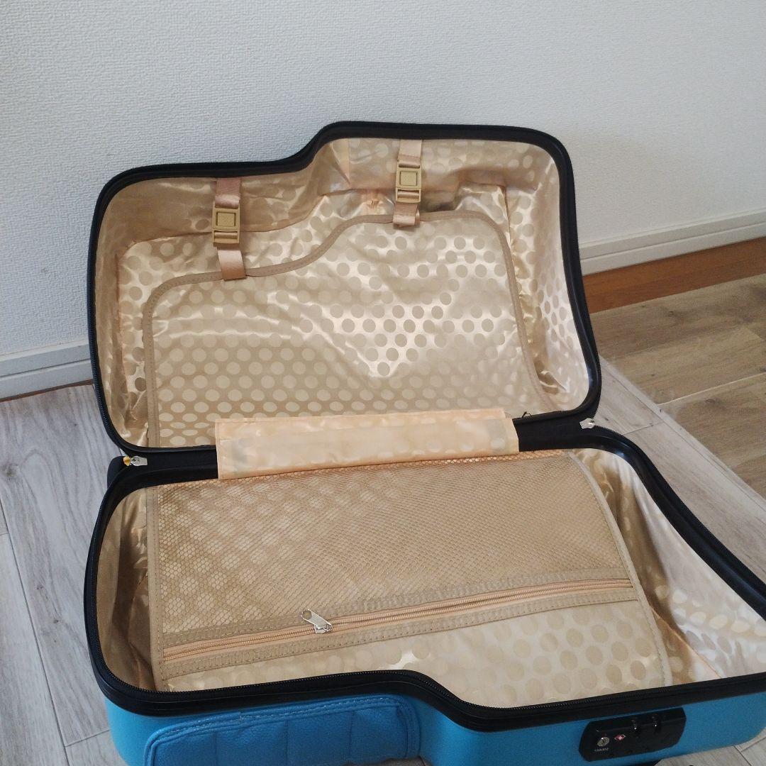 座れるスーツケース　ハピライド　機内持ち込み可能　ブルー