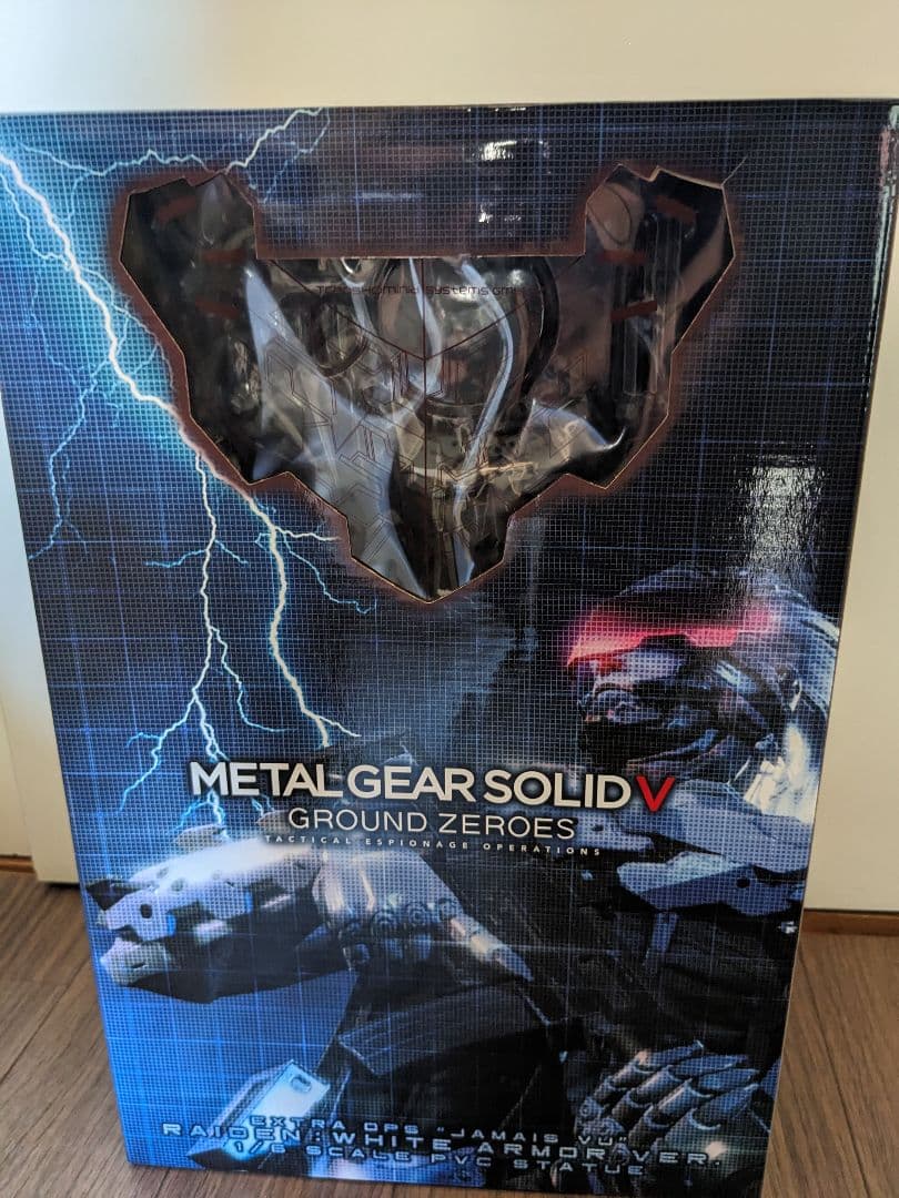 gecco　豆魚雷　雷電 1/6スケール・ スタチュー ホワイトアーマー