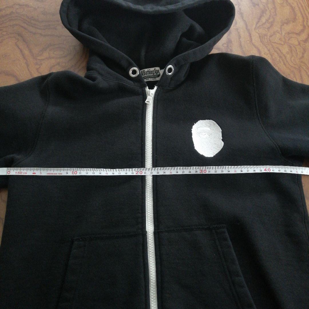 A Bathing Ape アベイシングエイプ 裏起毛ジップアップパーカー S