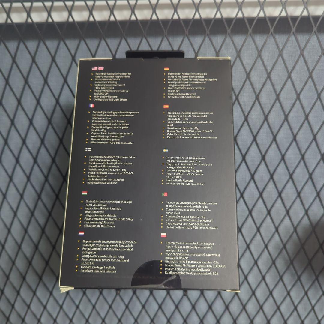 【新品未開封】ENDGAME GEAR XM1 RGB ゲーミングマウス