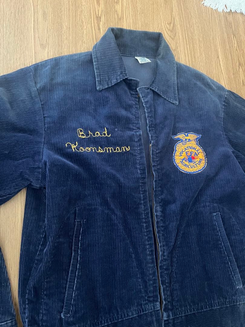 ✴︎着画有り格安！FFA ネイビー ファーマーズジャケット