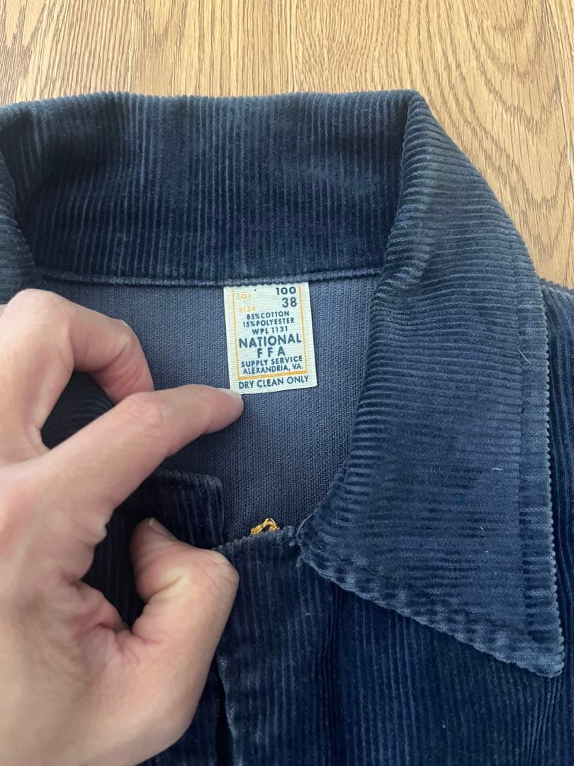 ✴︎着画有り格安！FFA ネイビー ファーマーズジャケット