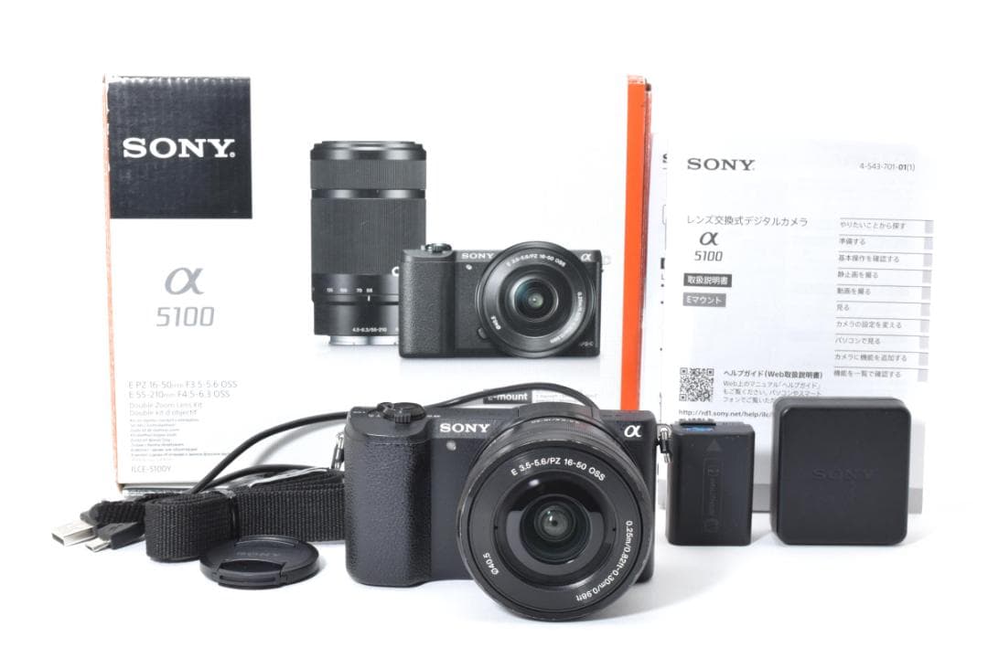 ショット数5886回 ソニー SONY a5100 パワーズームキット