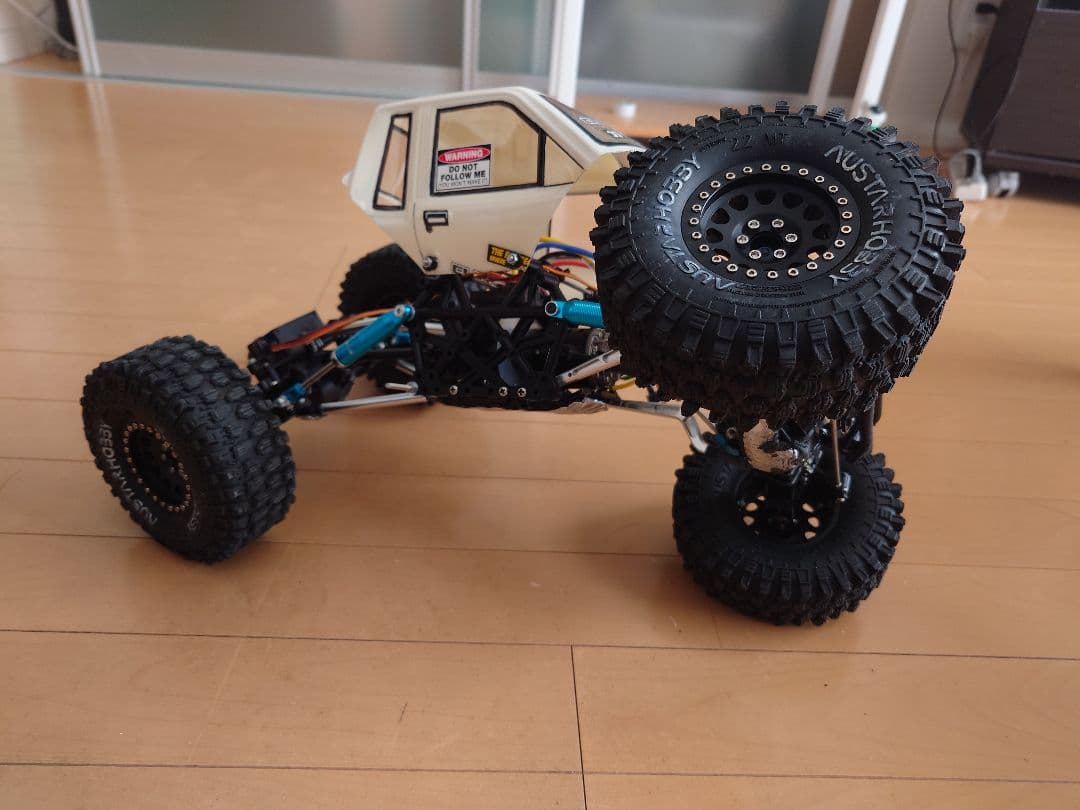 タミヤ CR-01 LCG仕様 4WSカスタム メカフルセット